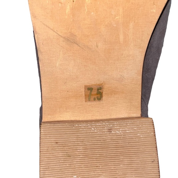 Steve Madden Women’s Gray Legally Suede Booties Boots Shoes size 7.5 - Picture 12 of 13